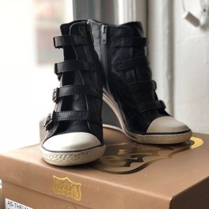 ASH limited heel/wedge sneaker sz 7